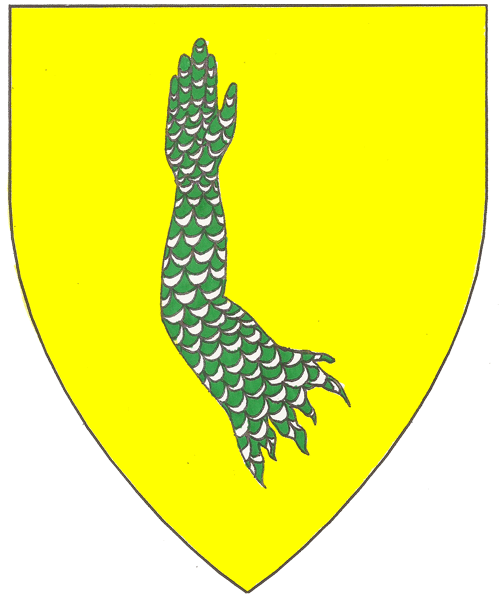 The arms of Ælfgifu æt S{ae'}m