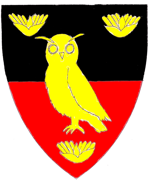 The arms of Ælfwyn Wodende