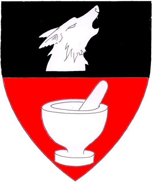 The arms of Ænwulf of Gyldenholt