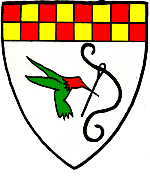 The arms of Abigail of Lough Derravara