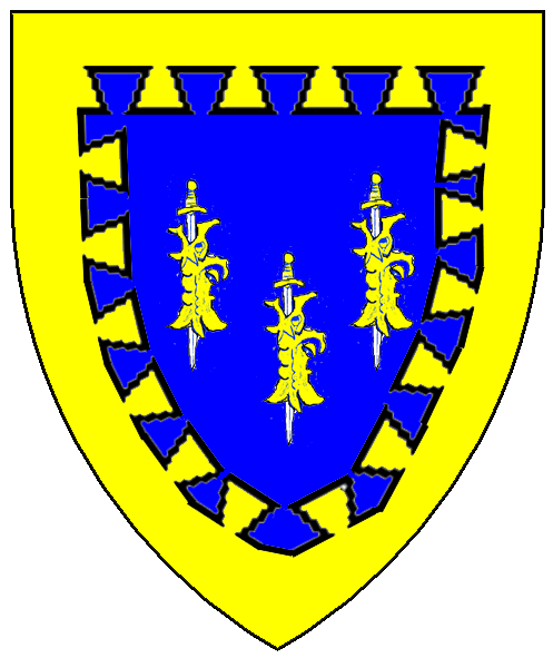 The arms of Ademar Wynne of Dragunwodde