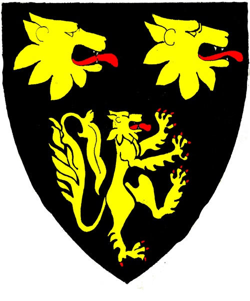 The arms of Adrianna Somerset Morgan