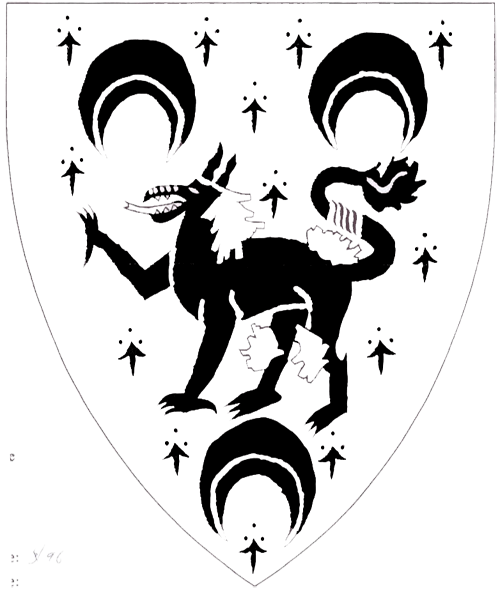 The arms of Aébfhinn ni Thigearnaigh