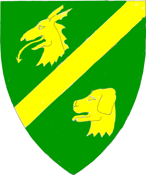 The arms of Áedán de Brisco