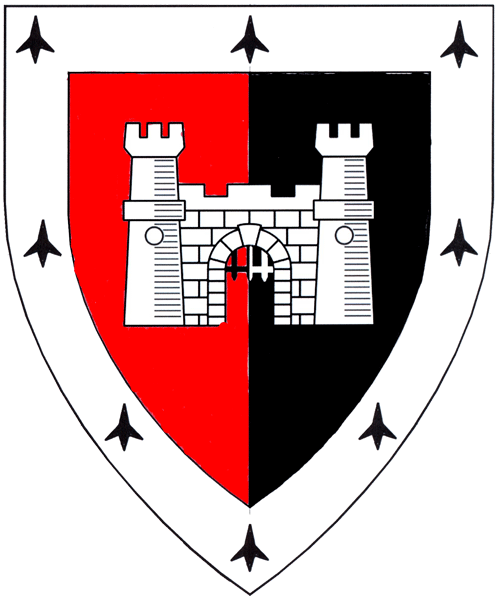 The arms of Agrippa Morris