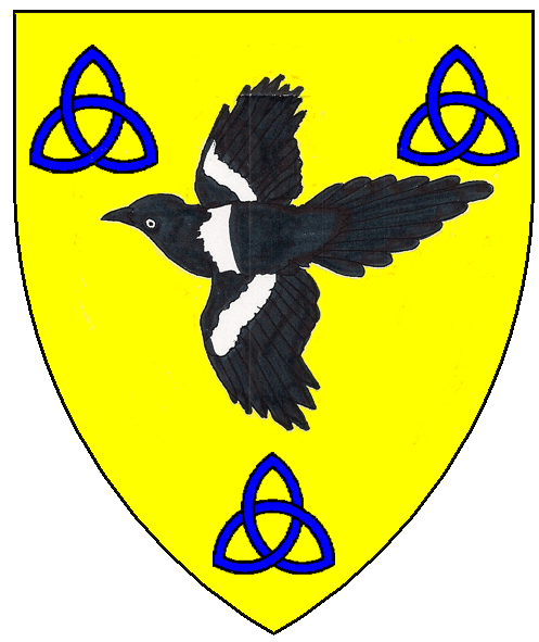 The arms of Aíbinn ingen huí Thaichligh