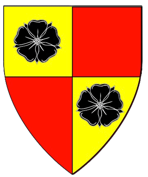 The arms of Alatiel de Beaumont of Reading-wood
