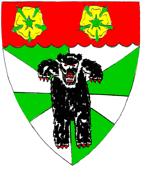 The arms of Alfred Humfrey Mihell