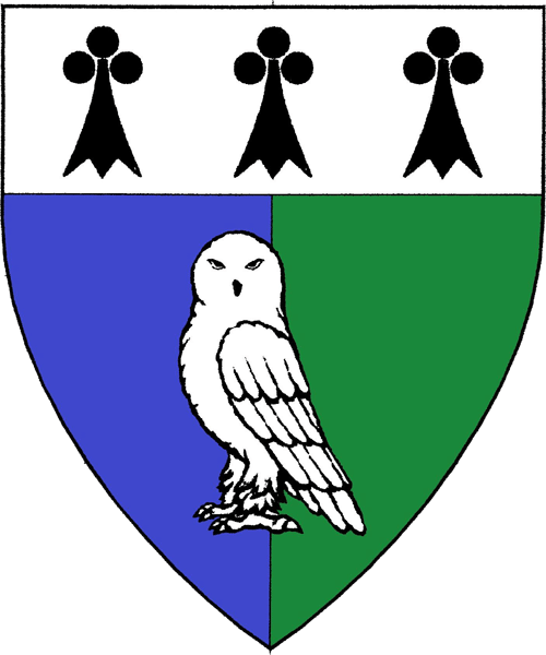 The arms of Álfrún Úlfreksdóttir