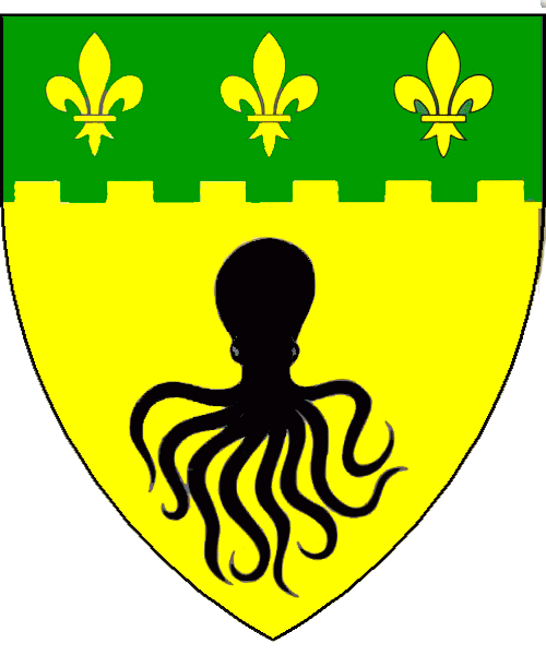 The arms of Alianora MacMahan