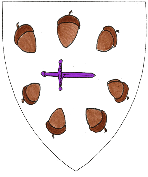 The arms of Alienor Mighelles