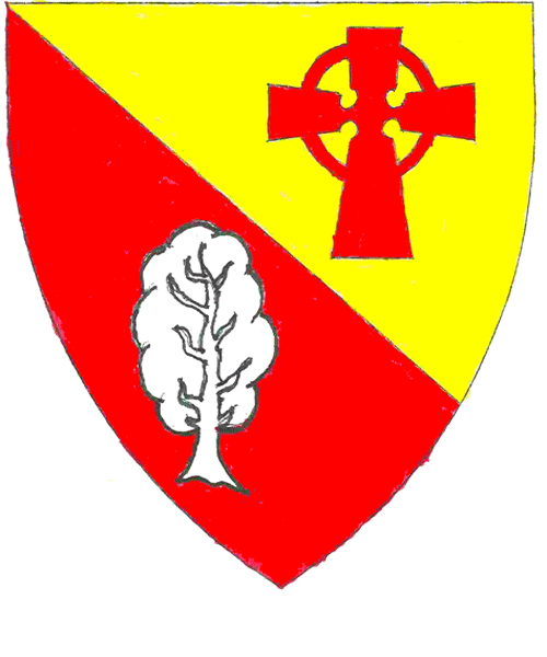 The arms of Allistair MacMitchell