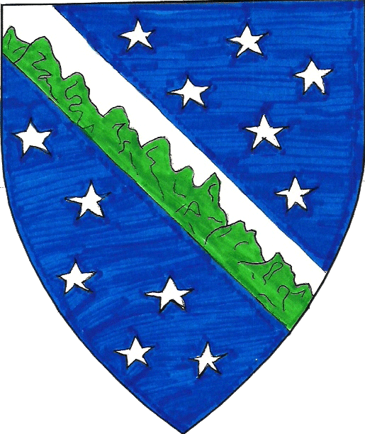 The arms of Alys de Montcharmont