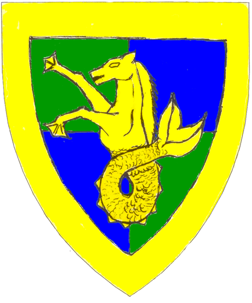 The arms of André de la Mer