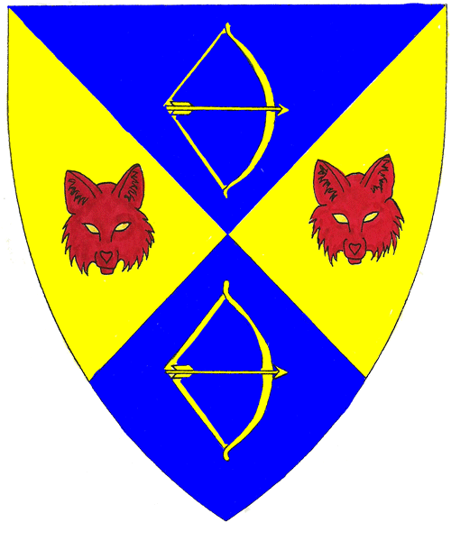 The arms of Andreu Pedley