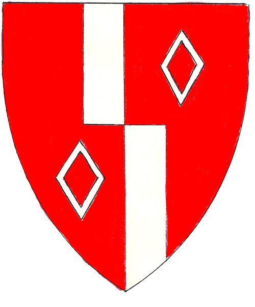 The arms of Angela of Rosebury