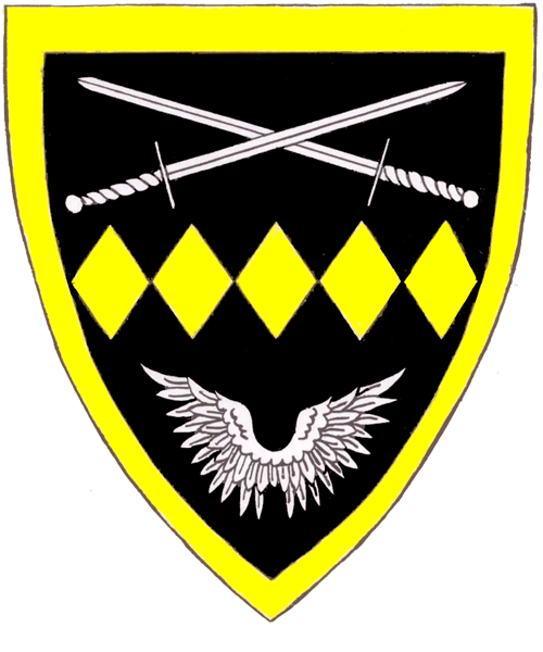 The arms of Angus Dugald MacLeod