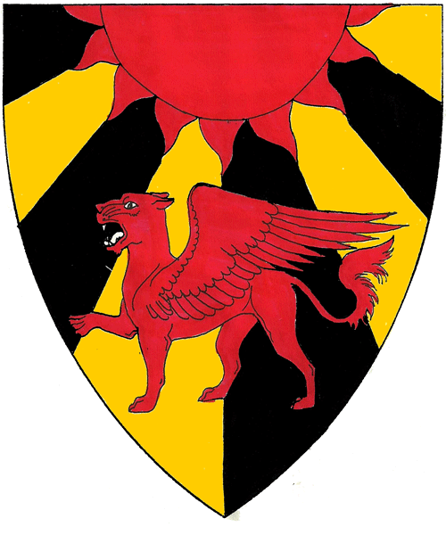 The arms of Ann Kathryn McClure