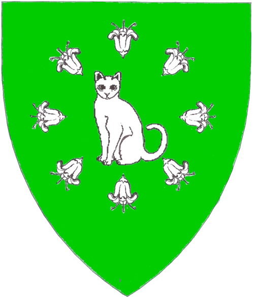The arms of Anne Cathryn of Wicken Bonhunt