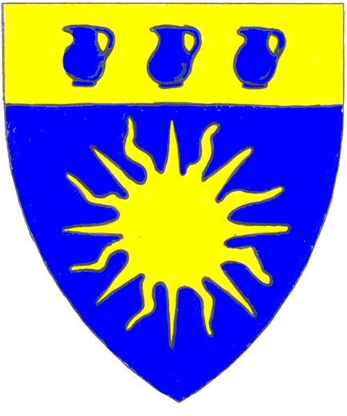 The arms of Anne de Beausoleil