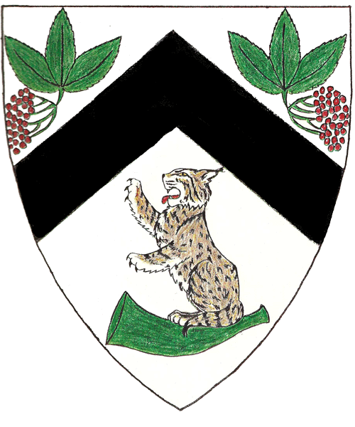 The arms of Anthea MacGillivray of Cairnagad