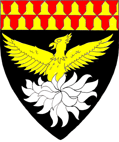 The arms of Anthony de la Mare