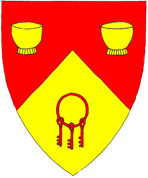 The arms of Antoinette de Bourgogne