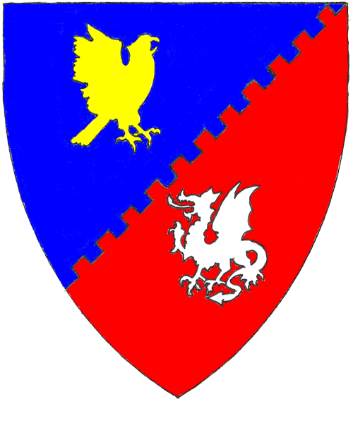 The arms of Arnold Weissdrache