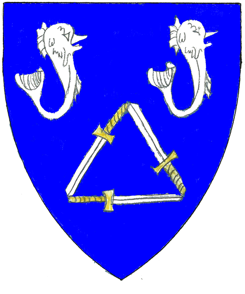 The arms of Arthur FitzGerald of Salisbury
