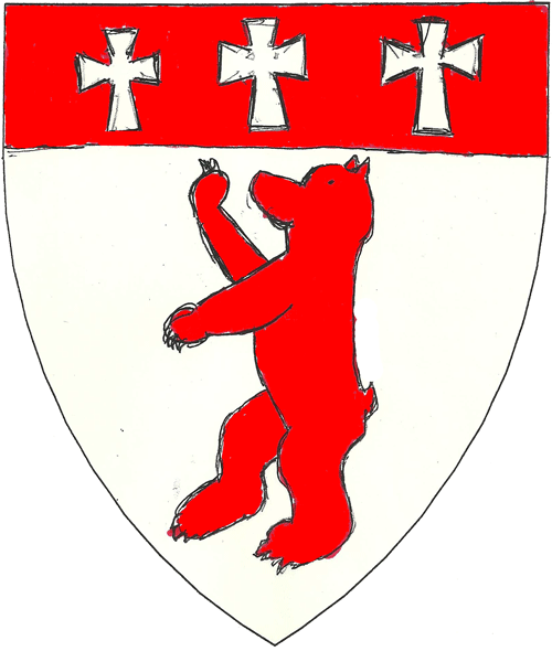 The arms of Arthur Red