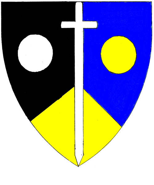 The arms of Arthur of Carreg Wen
