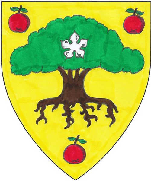 The arms of Avina Walker