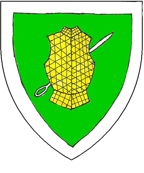 The arms of Bébhinn le Cuilter