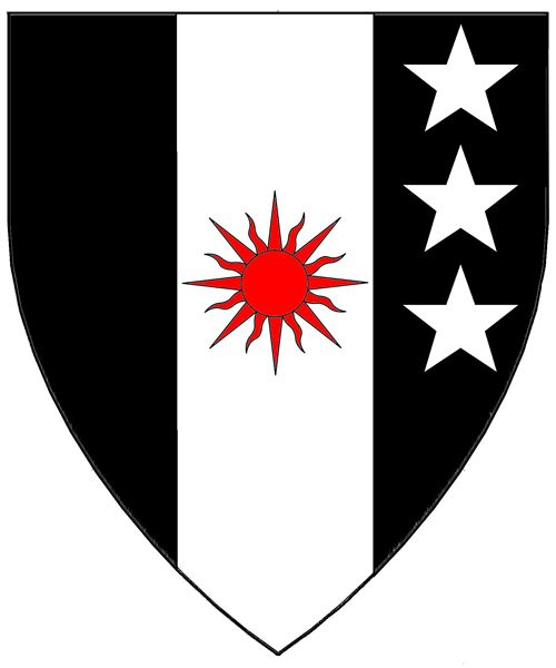 The arms of Bernadeta Costa Tempest