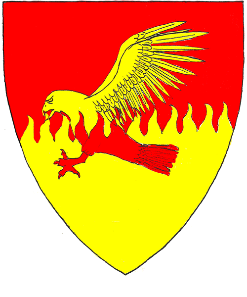 The arms of Bran Firehawk
