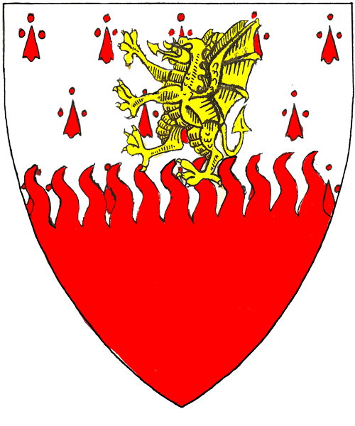 The arms of Brian the Inquisitive
