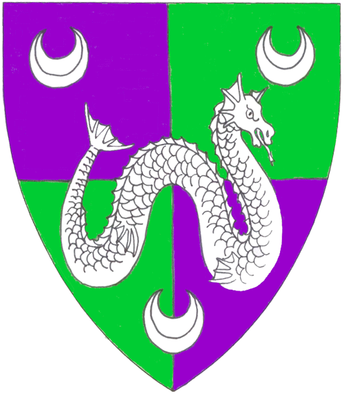 The arms of Brighid Nic Thighearnáin