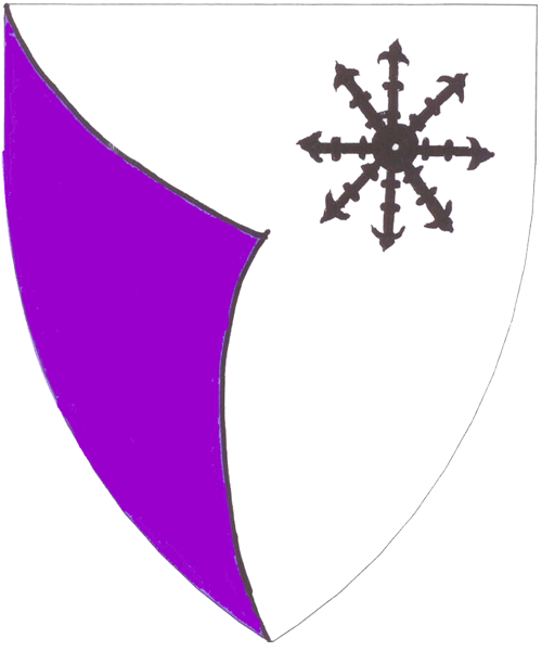 The arms of Brigit Mór ingen huí Fhlaithbertaig
