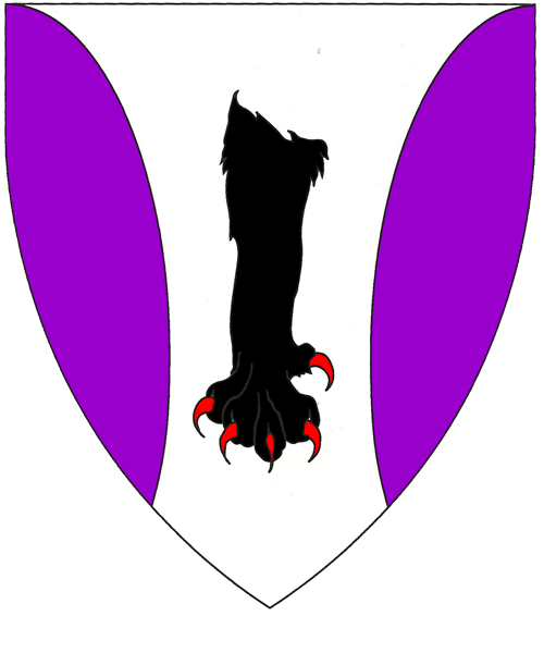 The arms of Broinnfind Caíreach of Blackmoor