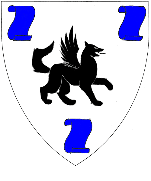 The arms of Brónach Finnabair ua Temneáin