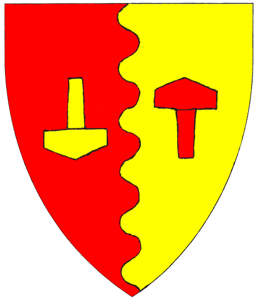 The arms of Brynjulf av Scharhörne