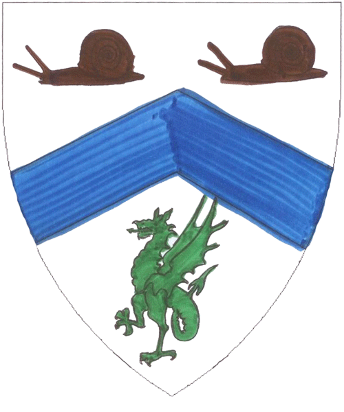 The arms of Cáelfind ingen Chathassaig