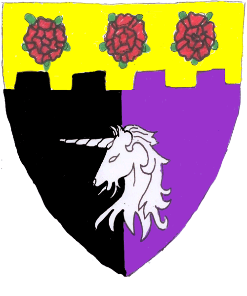 The arms of Camilla of Addershold