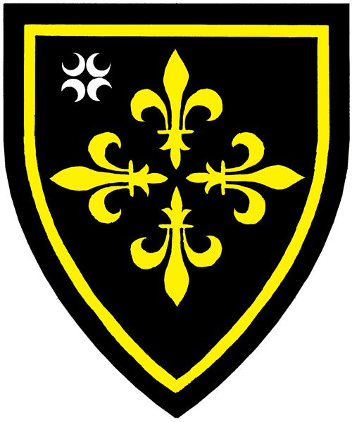 The arms of Cara Michelle DuValier