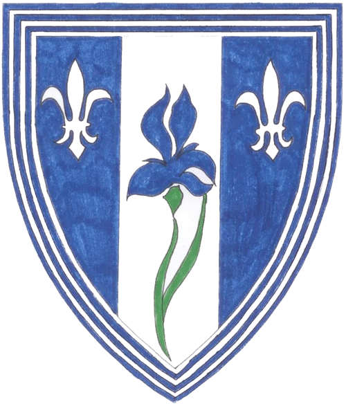The arms of Caroline Marie de Fontenailles