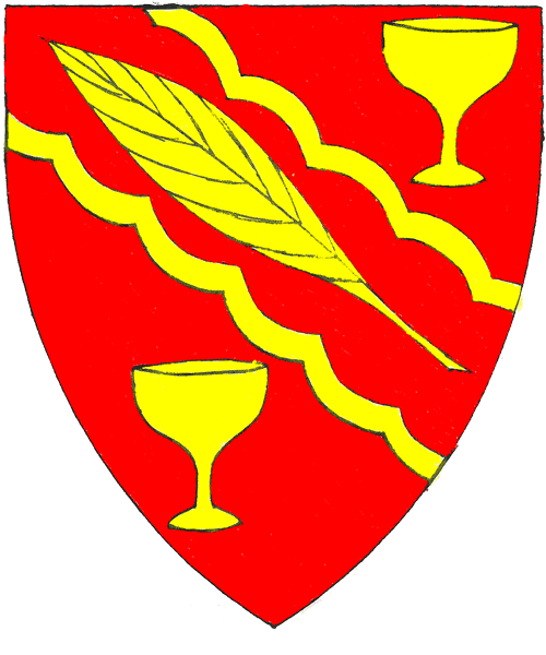 The arms of Catharine Wyndsford