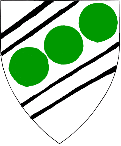 The arms of Catherine Hunter