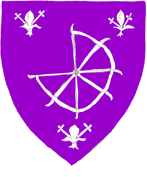 The arms of Catherine de la Loire