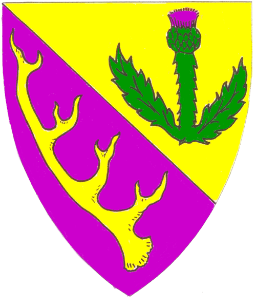 The arms of Catriona Isabel MacFarlane