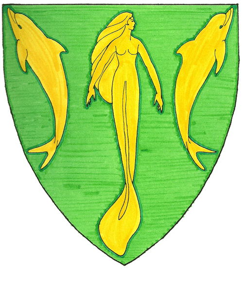 The arms of Catriona MacEth